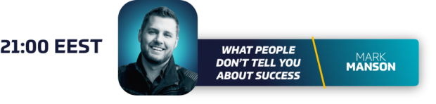 What people don't tell you about success - Mark Manson